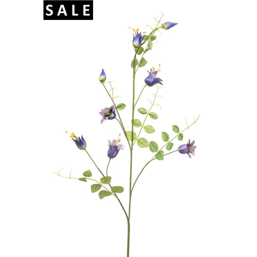 Clematis spray blue 115cm