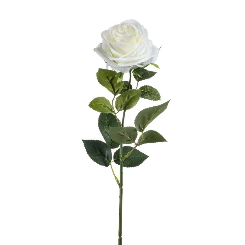 Rose jolie spray white 65cm