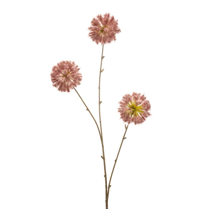 Dandelion spray pink 80cm