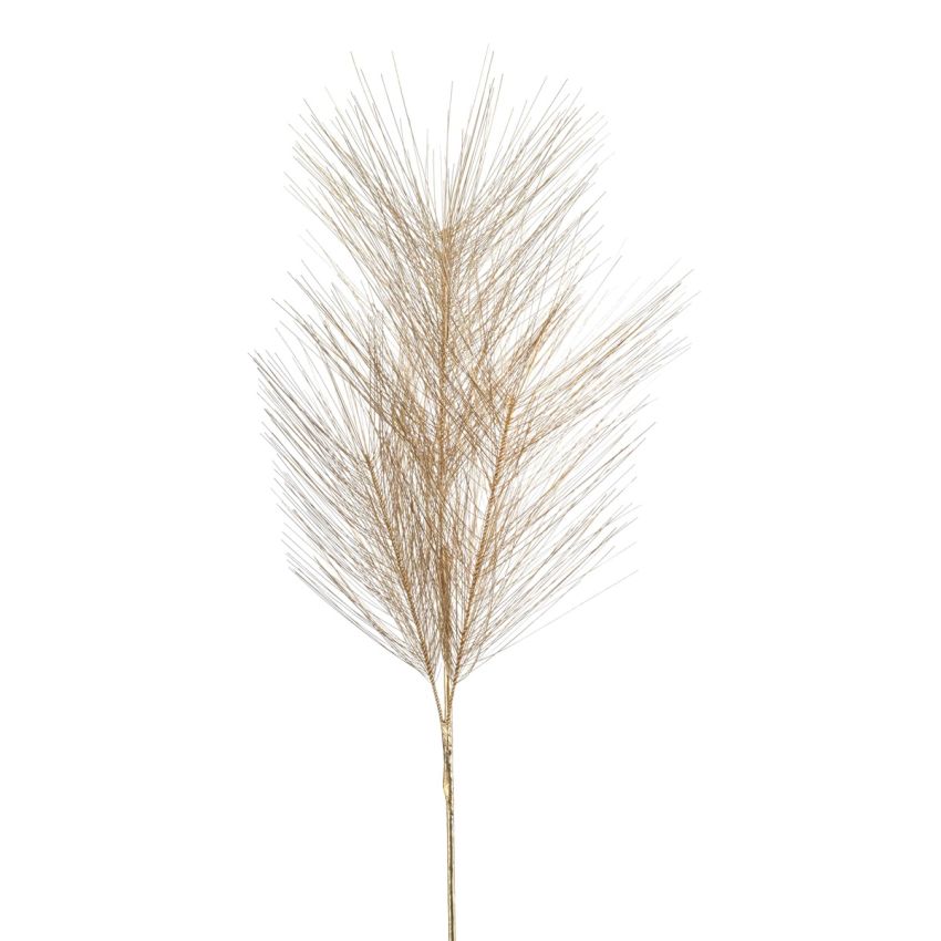 Pine needle spray gold 80cm