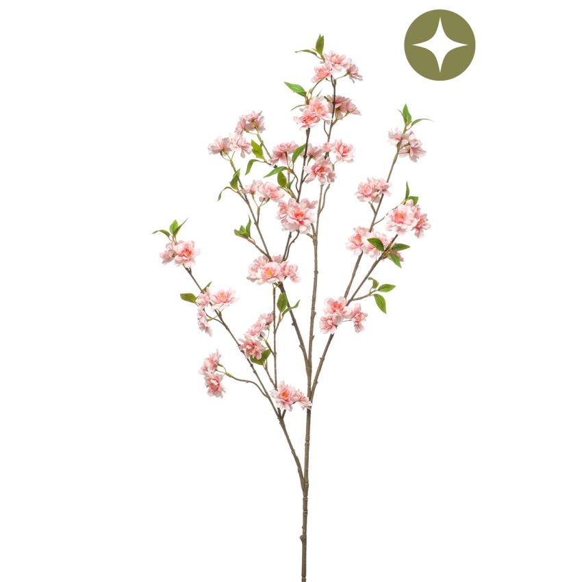 Blossom cherry spray peach 120cm
