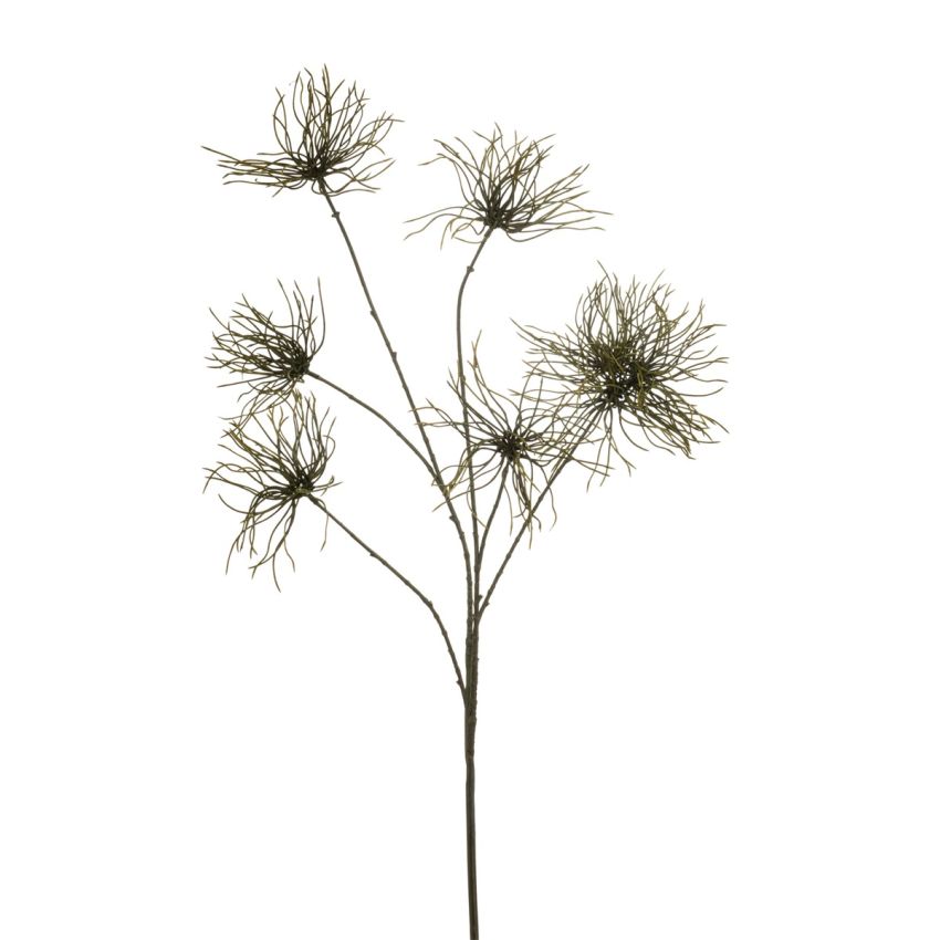 Anemone seed spray green 110cm