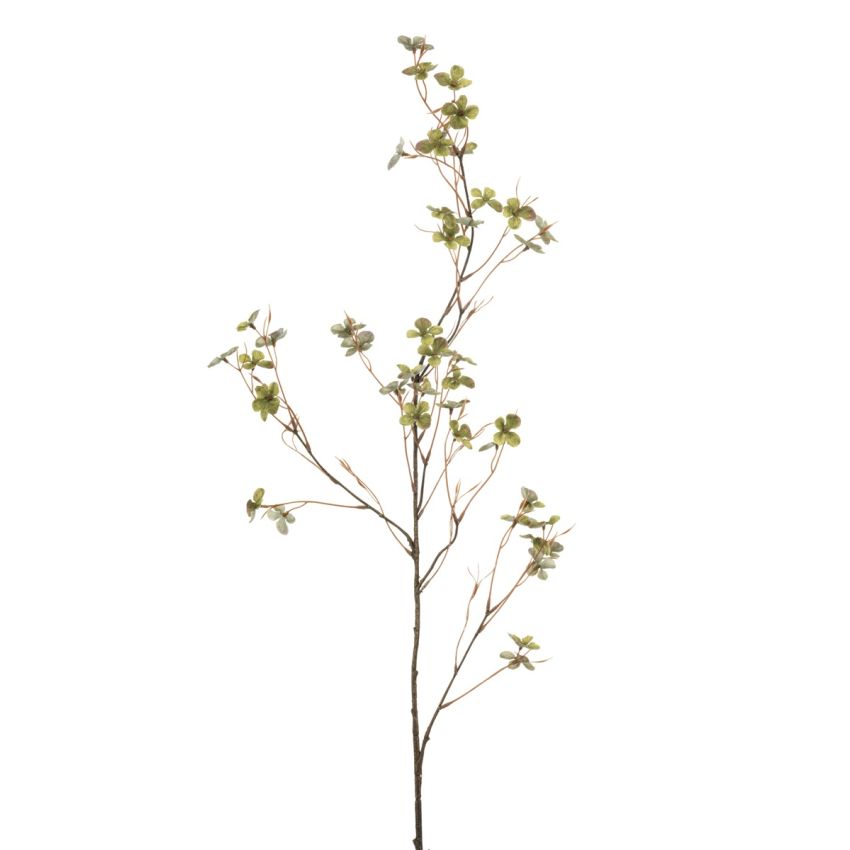 Hydrangea blossom spray green 110cm