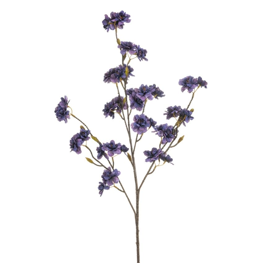 Blossom spray purple 95cm