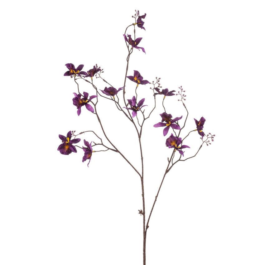 Orchid spray x3 purple 85cm