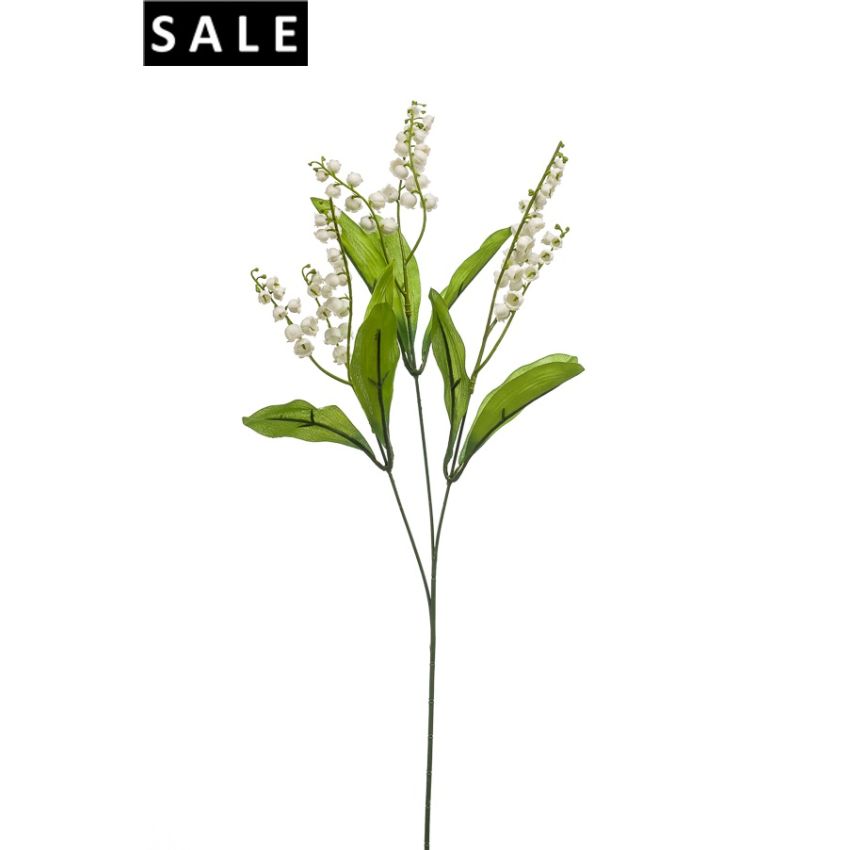 Lily of the valley spray white 68cm