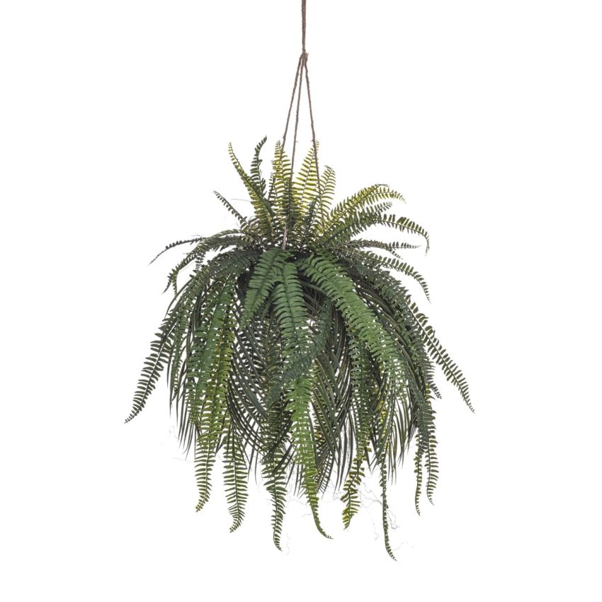 Fern palm hanging deco 90cm