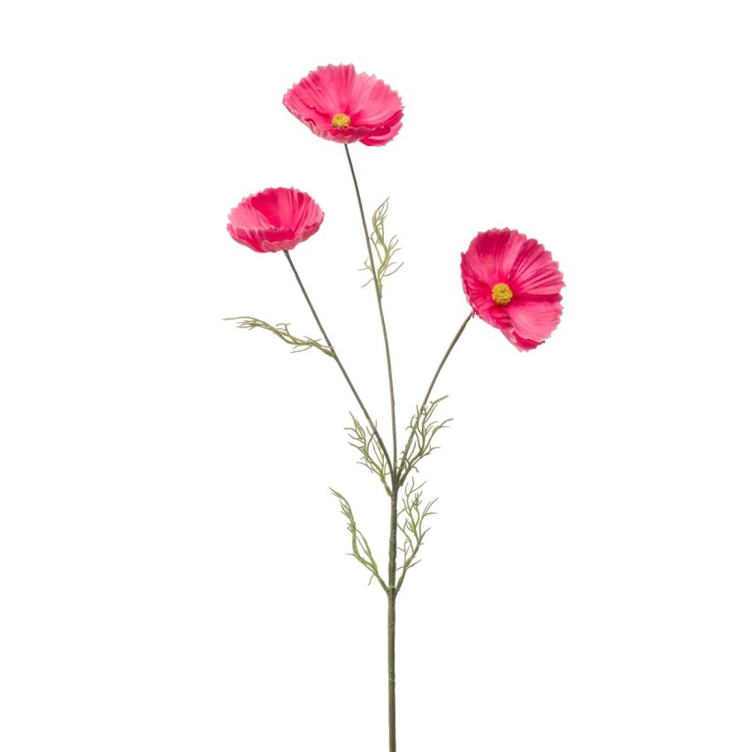Cosmos spray dk pink 80cm