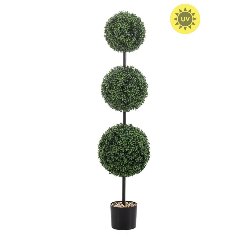 Boxwood ball x3 UV 125cm