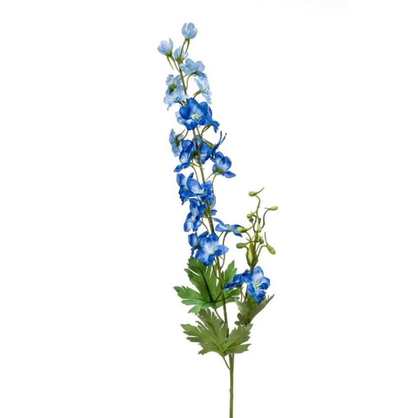 Delphinium spray blue 77cm