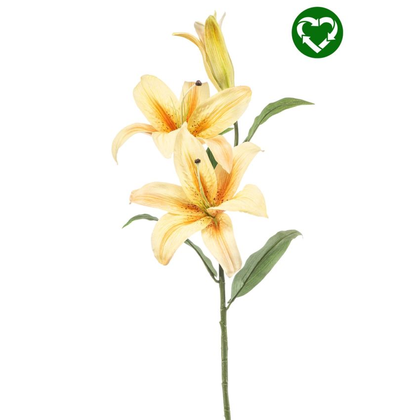 Lily casablanca spray REC yellow 85cm