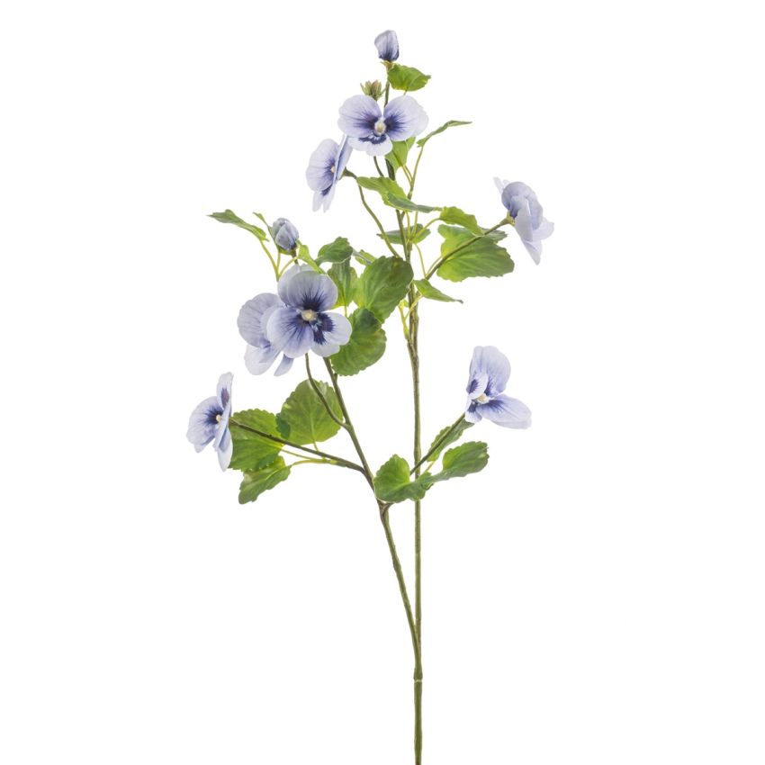 Pansy spray blue 85cm