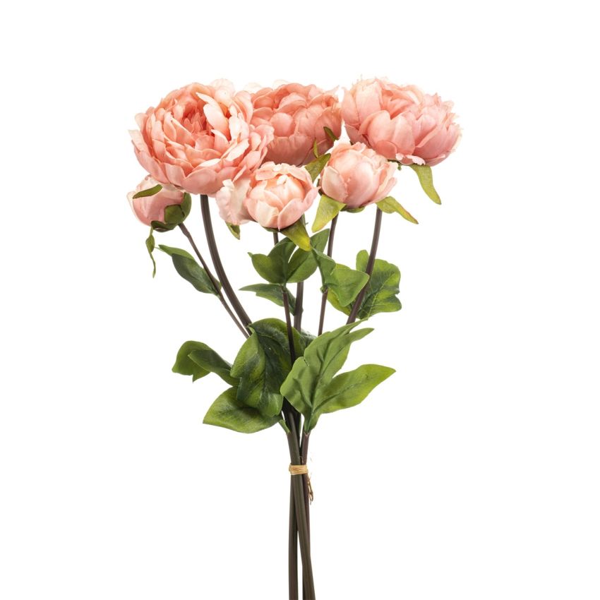 Peony bundle x3 mauve 50cm