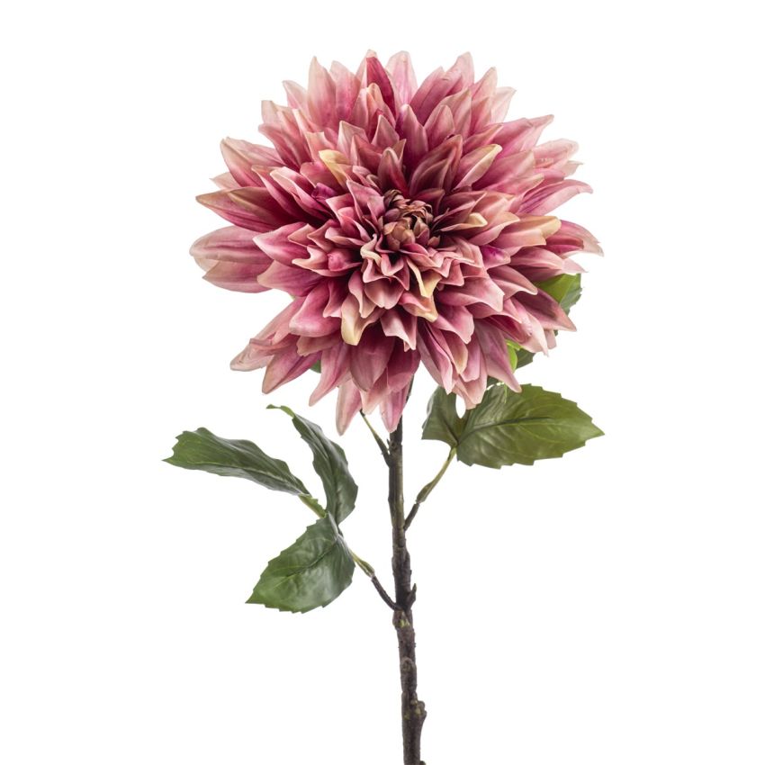 Dahlia spray old pink 66cm