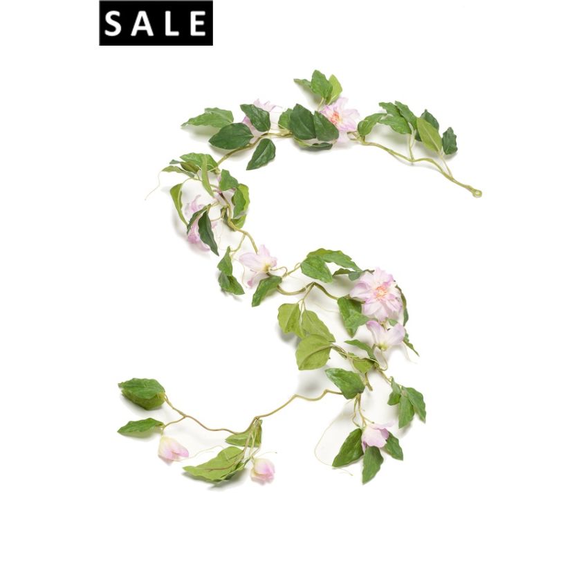 Clematis garland lt purple 150cm