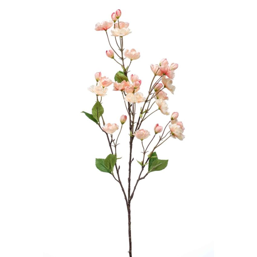 Blossom cherry spray peach 92cm