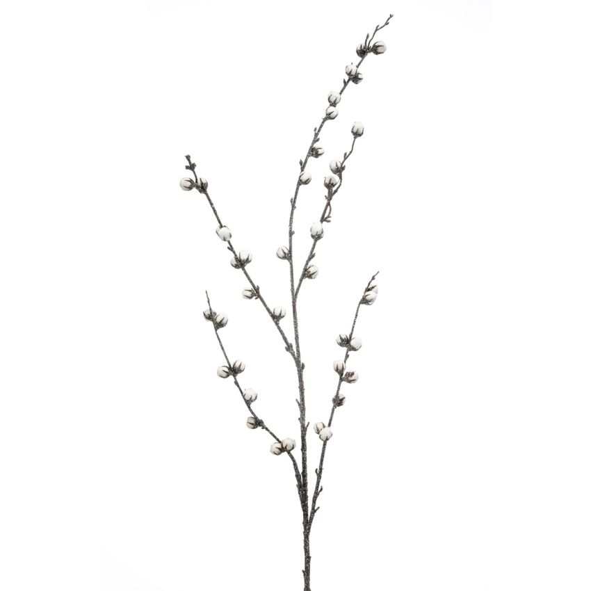 Cotton spray white ice glitter 110cm