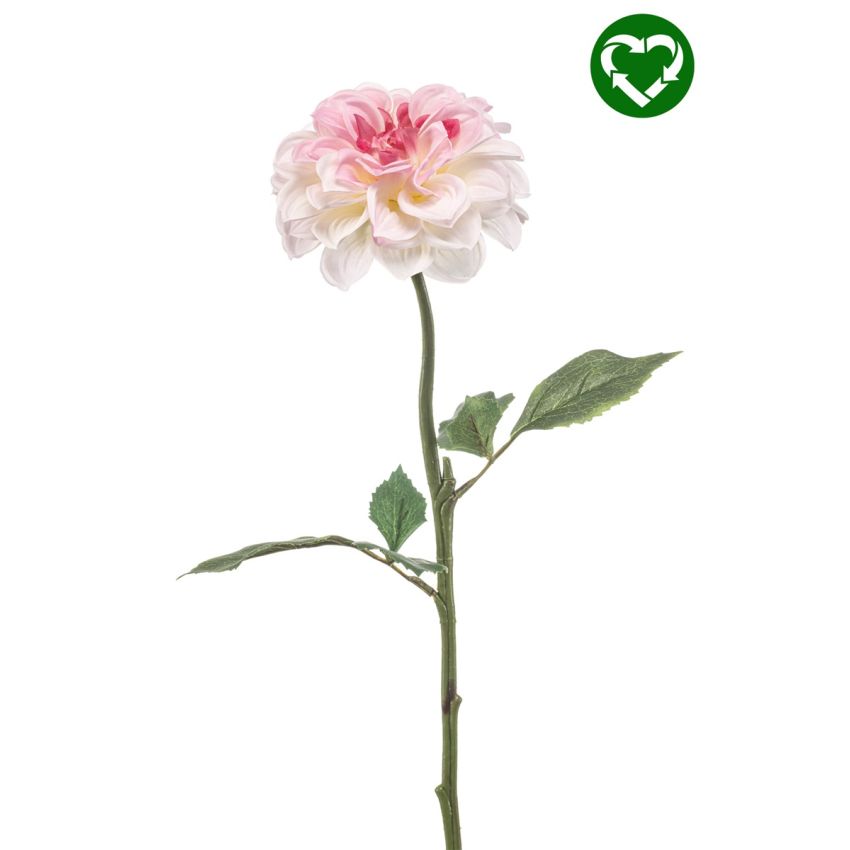 Dahlia spray REC lt pink 57cm