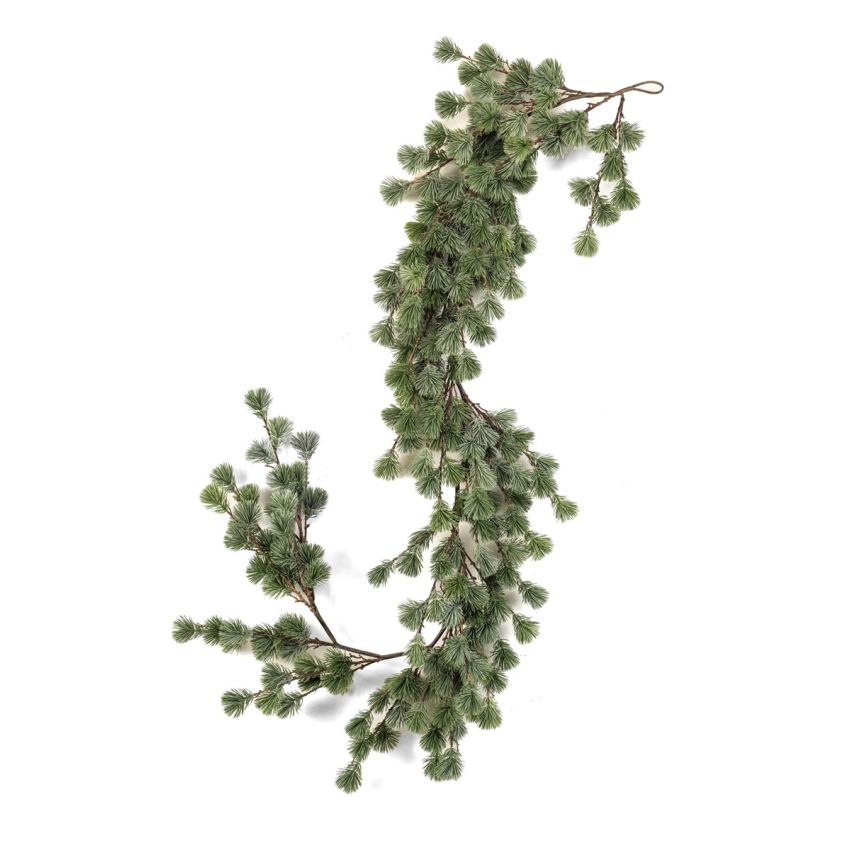 Cedar pine garland green/grey 180cm