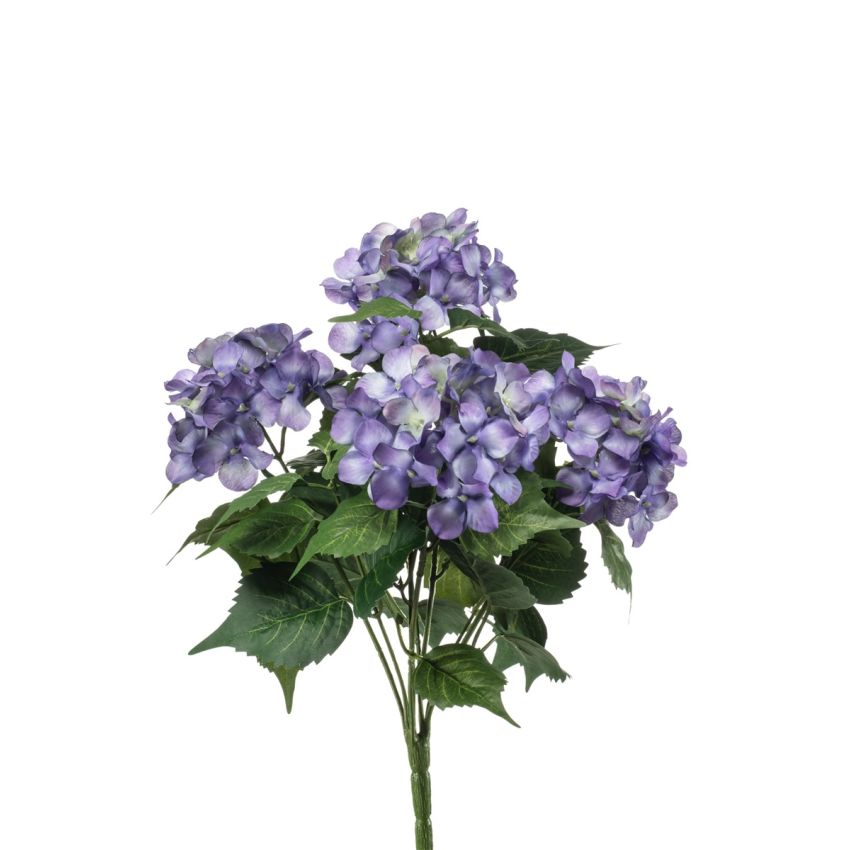 Hydrangea bush purple 38cm