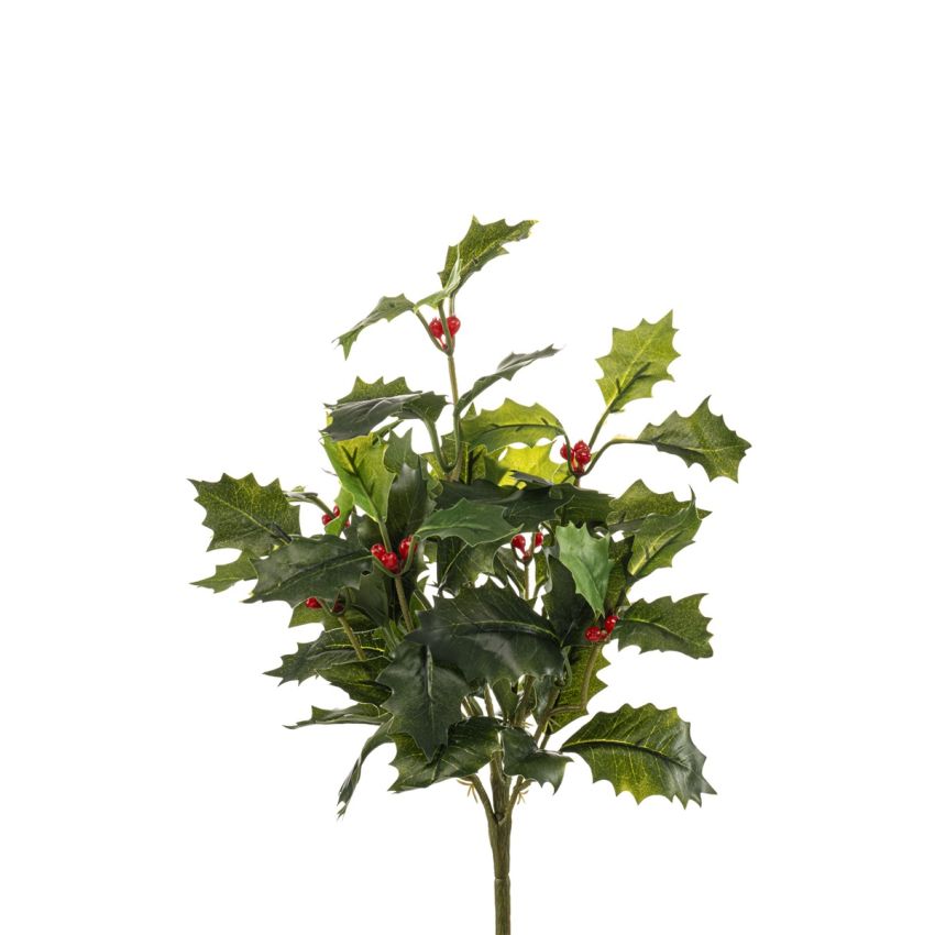 Holly bush green 35cm
