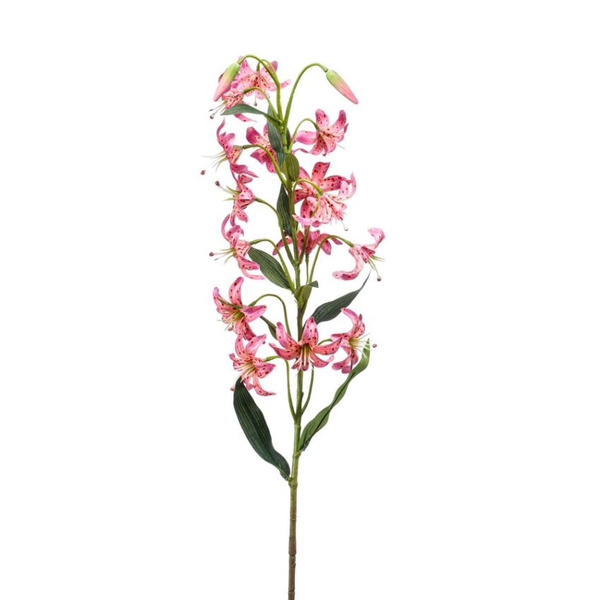 Lily spray tt pink 80cm