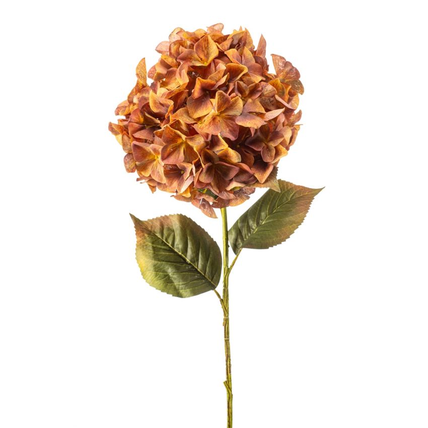 Hydrangea spray xl coral 90cm