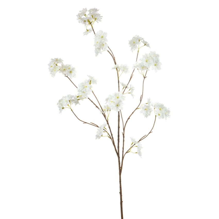 Blossom cherry spray white 126cm