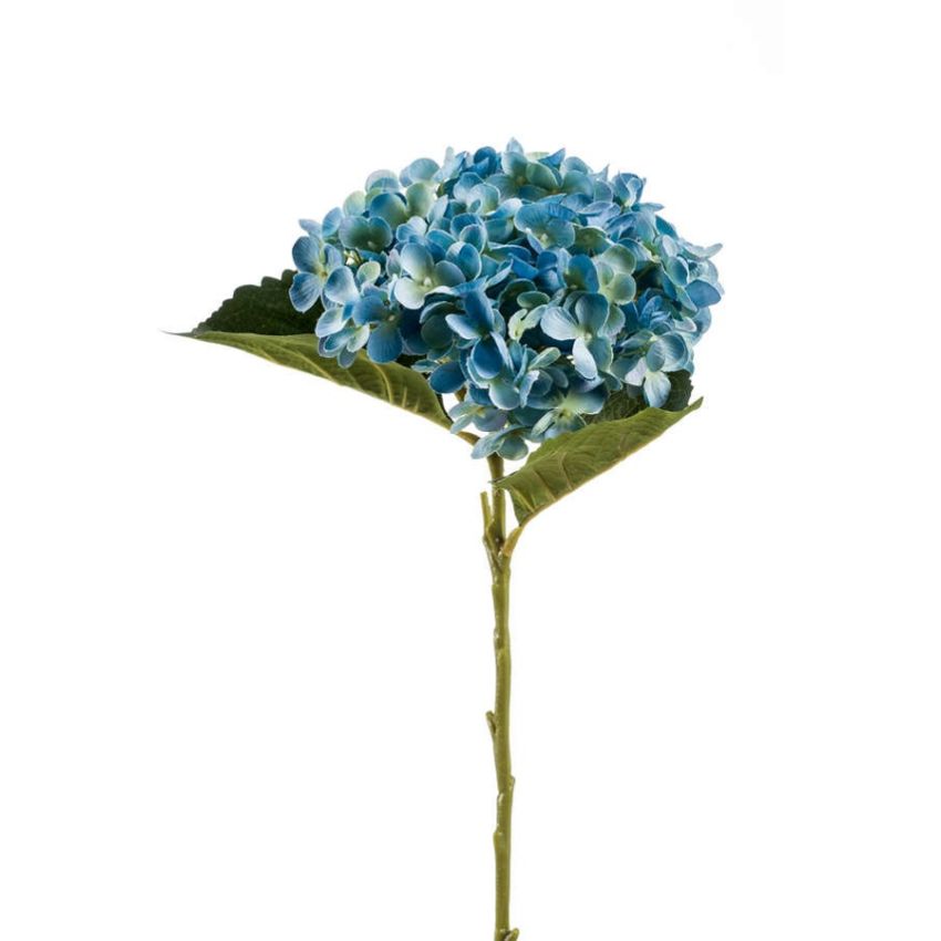 Hydrangea annabelle stem blue 52cm
