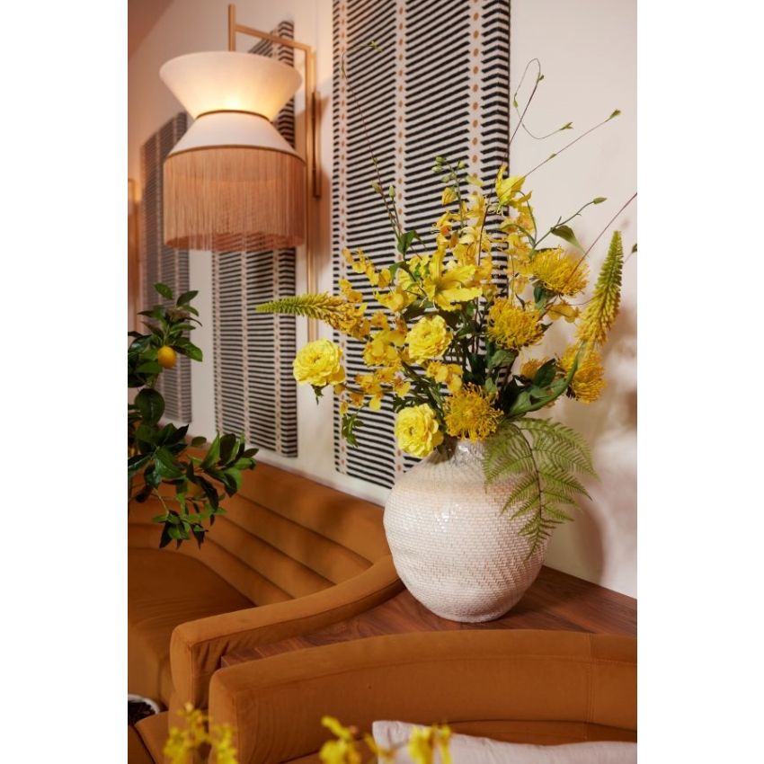 Lily spray yellow 93cm