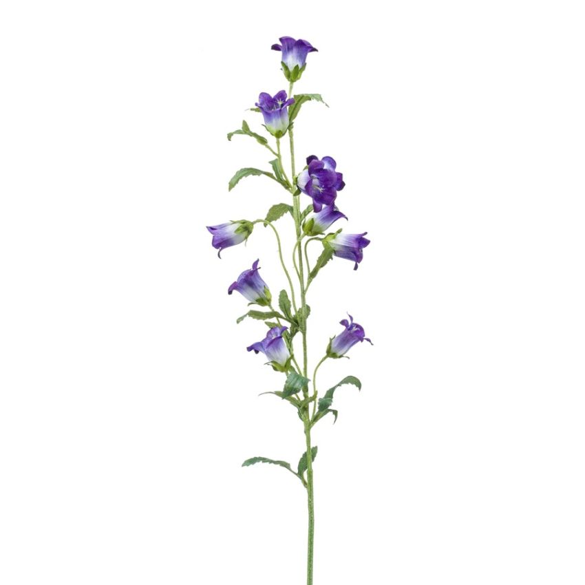Campanula spray purple 88cm