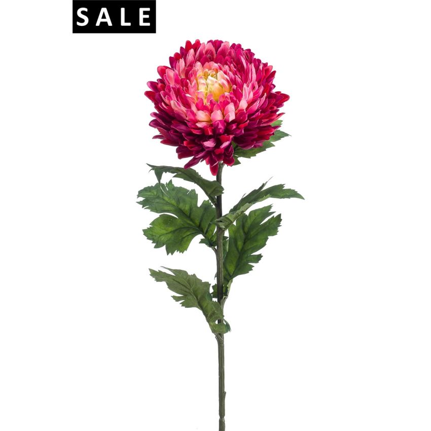 Mum spray fuchsia 75cm