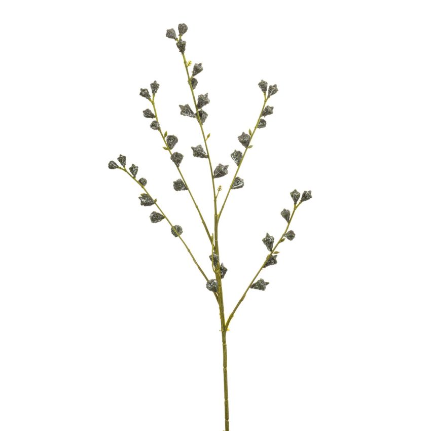 Eucalyptus pods spray blue 80cm