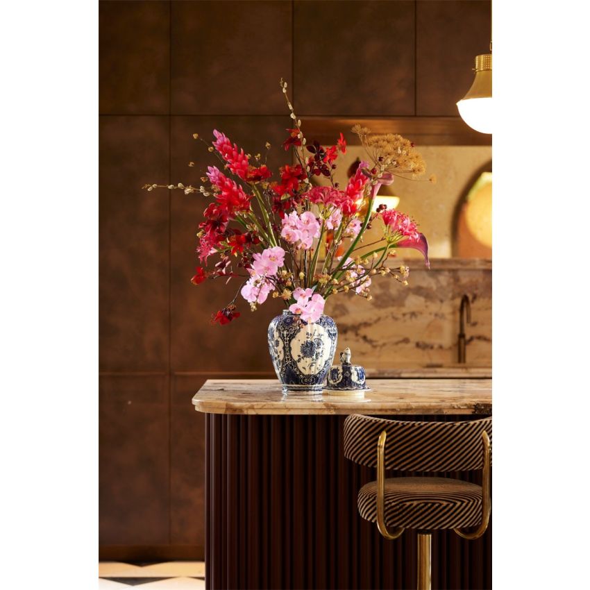 Maple fruit spray lt pink 110cm