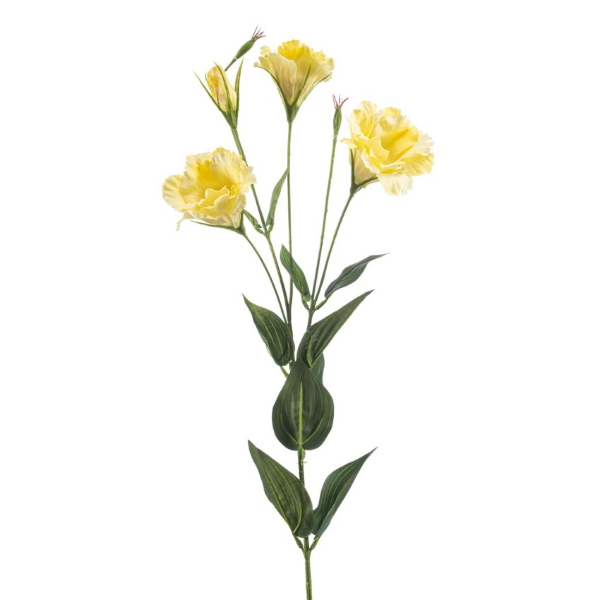Eustoma spray yellow 82cm