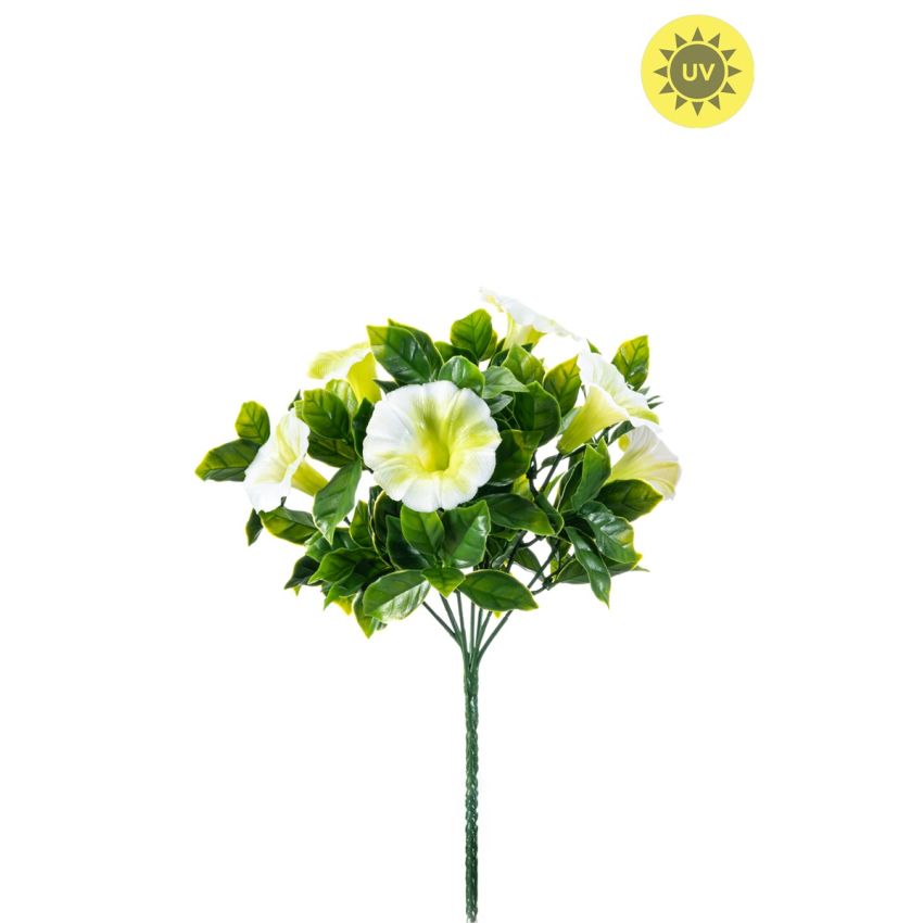 Petunia bush UV white 27cm