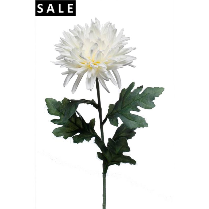 Chrysanthum spray 70cm white
