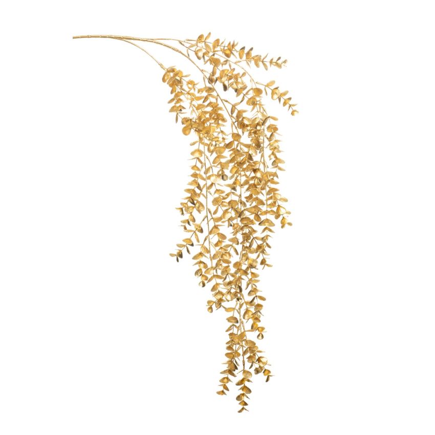 Eucalyptus hanging spray gold 100cm