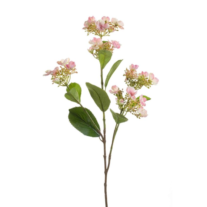 Hydrangea spray pink 75cm