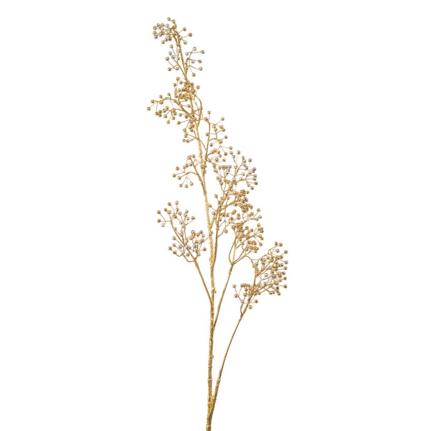 Rosehip spray gold/silver 125cm