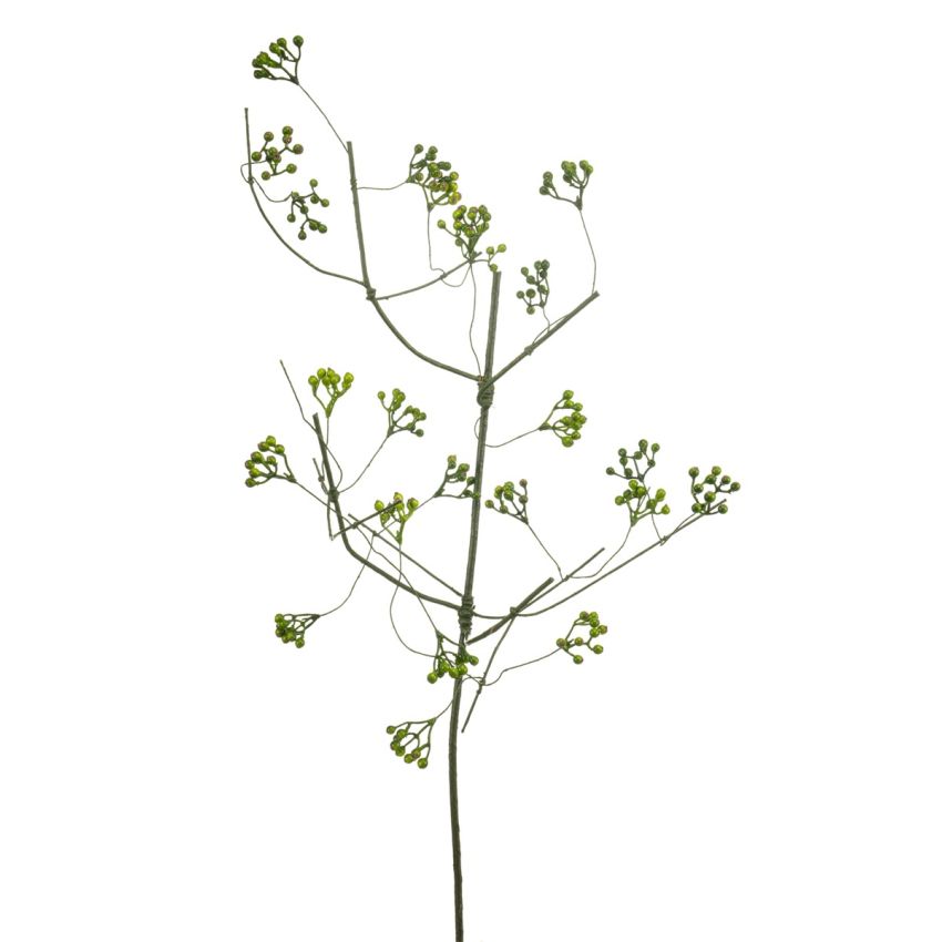 Berry spray green 110cm