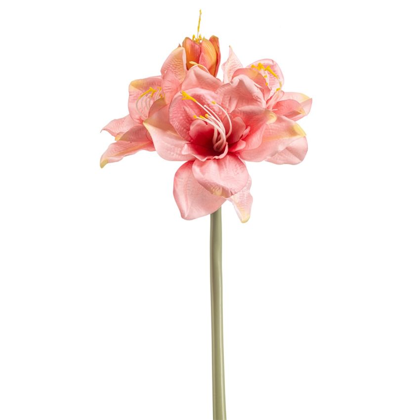 Amaryllis spray pink 72cm