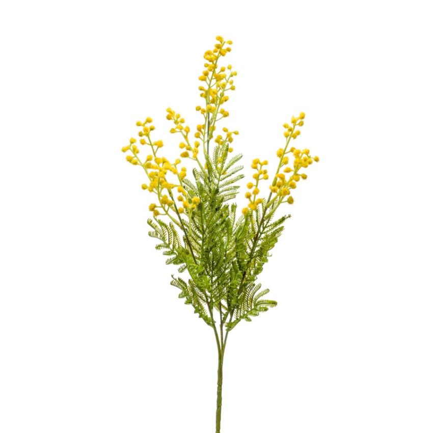 Mimosa spray yellow 68cm