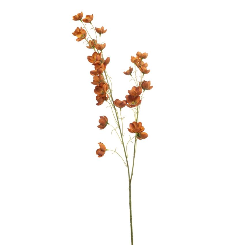 Buttercup spray orange 85cm