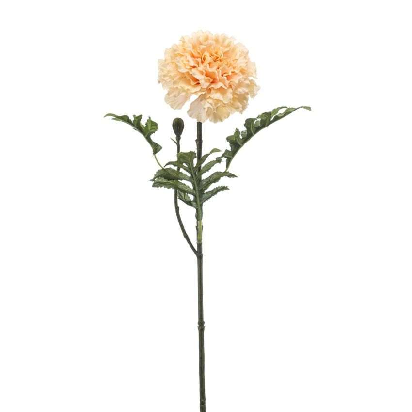 Marigold spray peach 52cm