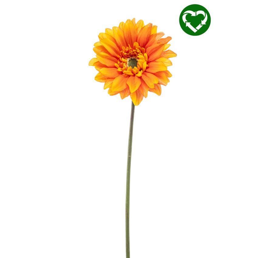 Gerbera spray REC orange 63cm