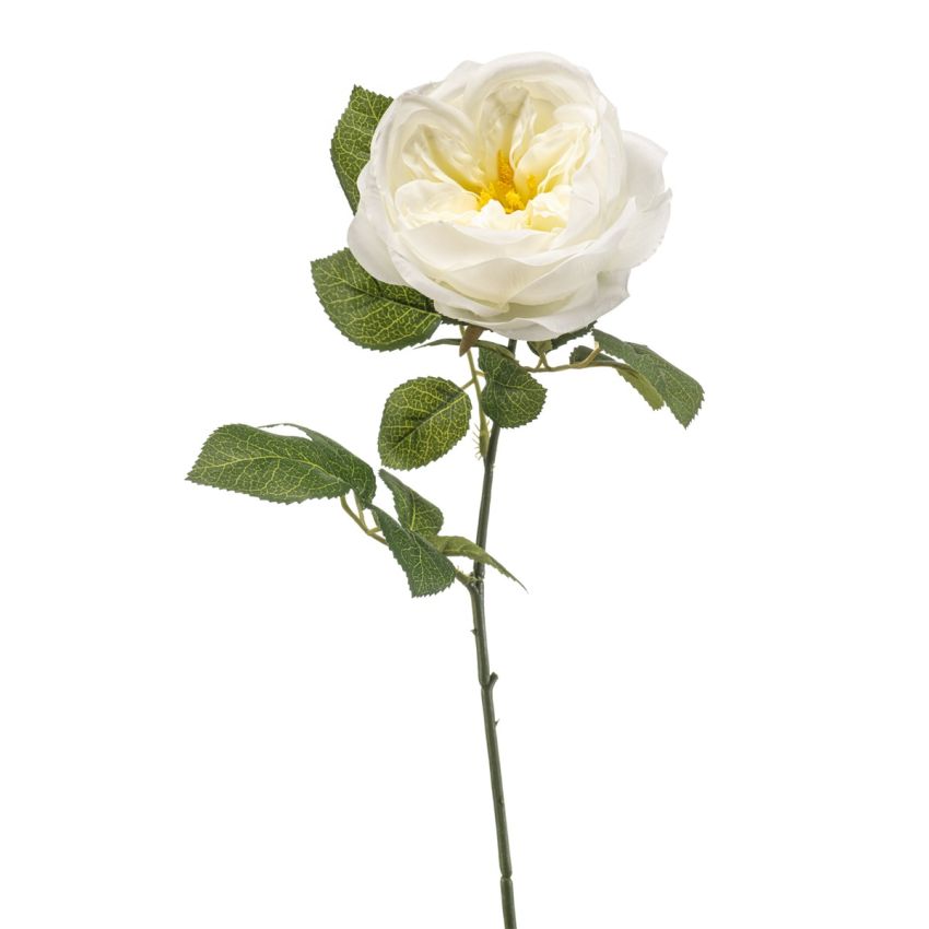 Rose enya spray white 65cm