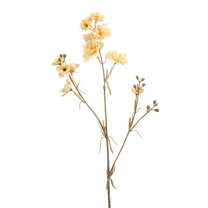 Delphinium spray beige 85cm