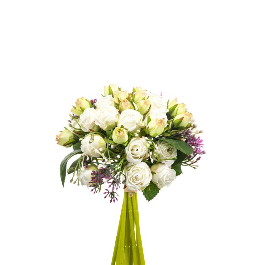 Rose mix bundle white 25cm