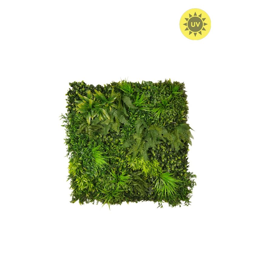 Forest wall mix mat weather resistant/UV 100x100cm